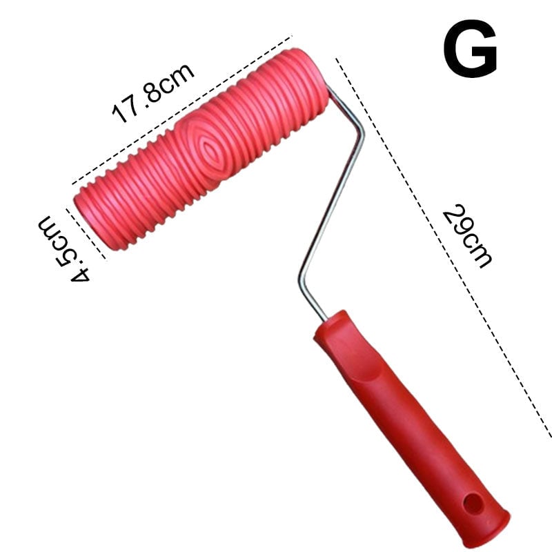 💥💥New products 52% OFF💥embossing texture pattern paint roller for wall decoration