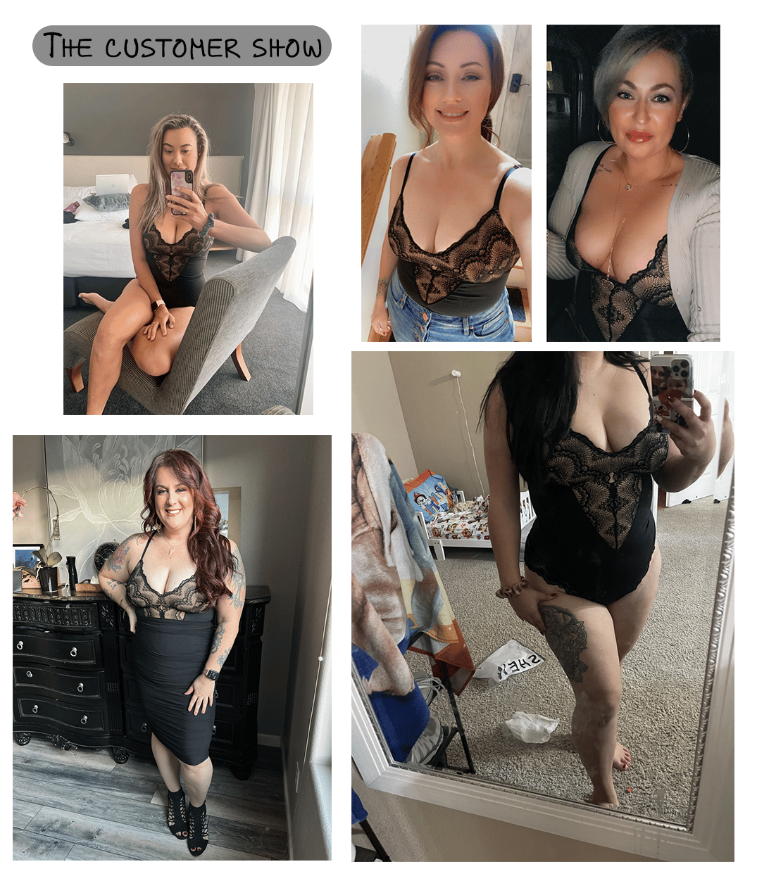 Summer Sexy Lace Tummy Control Bodysuit