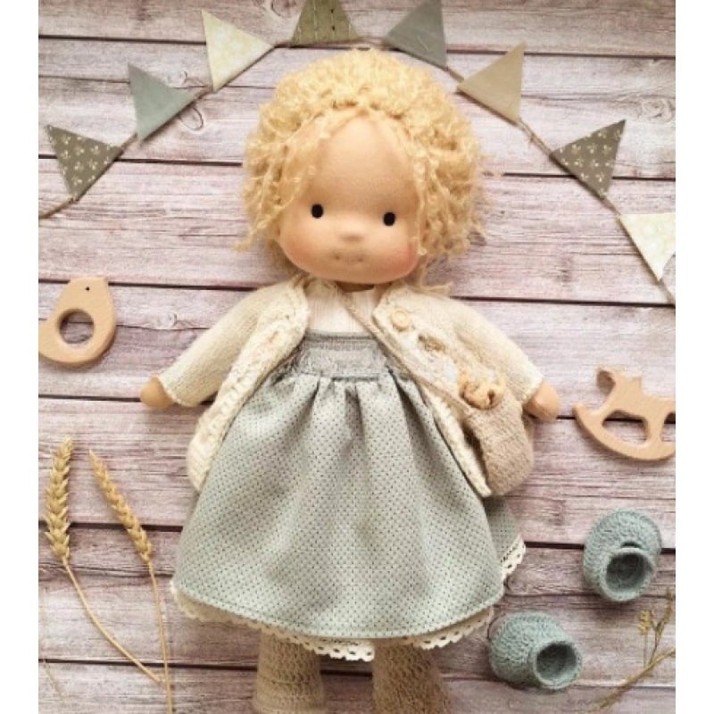 Jcpnneys - The Best Gift for Kids-Handmade Waldorf Doll👧