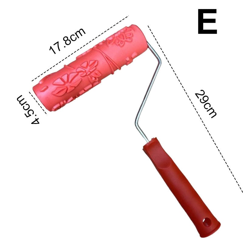 💥💥New products 52% OFF💥embossing texture pattern paint roller for wall decoration