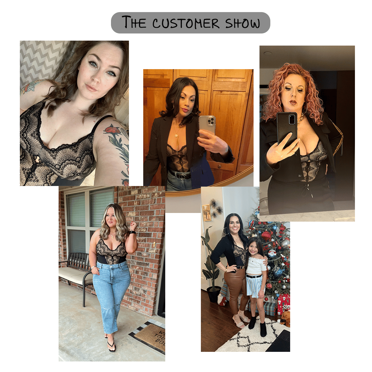 Summer Sexy Lace Tummy Control Bodysuit