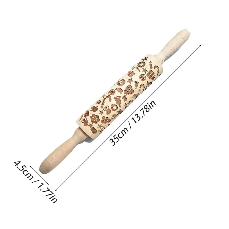 Jcpnneys - Christmas Wooden Rolling Pins