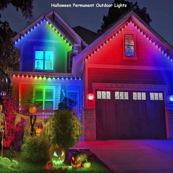 Jcpnneys - Smart Rainbow LED Permanent Outdoor Light