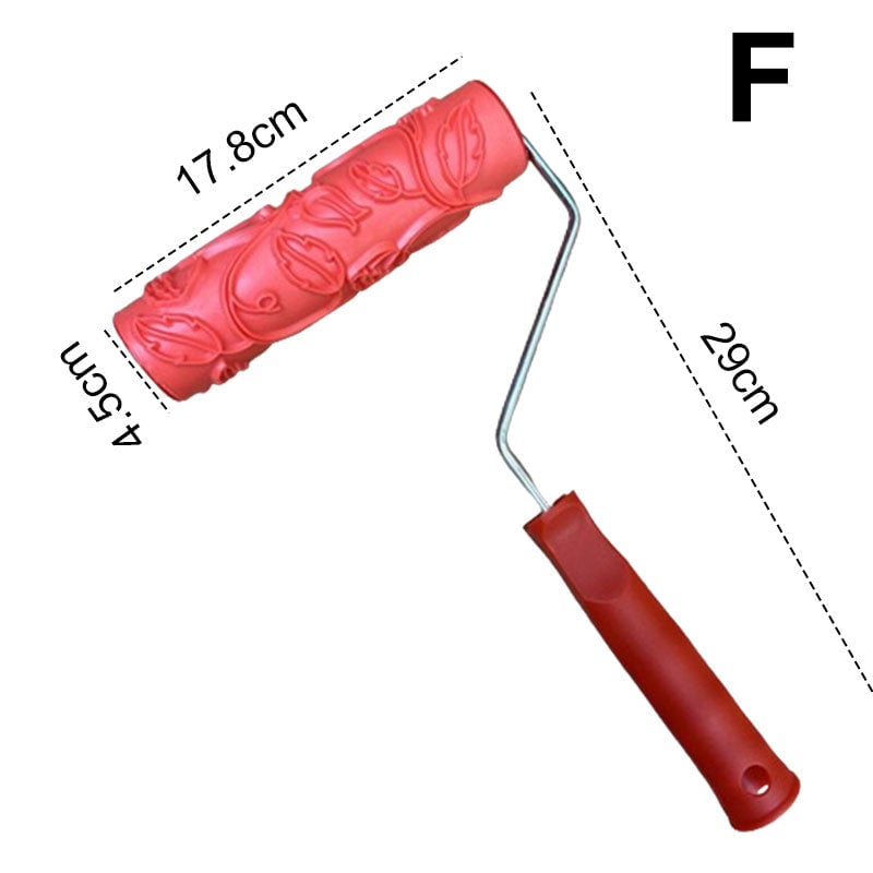 💥💥New products 52% OFF💥embossing texture pattern paint roller for wall decoration