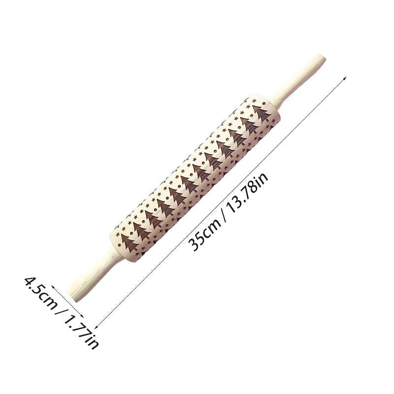 Jcpnneys - Christmas Wooden Rolling Pins