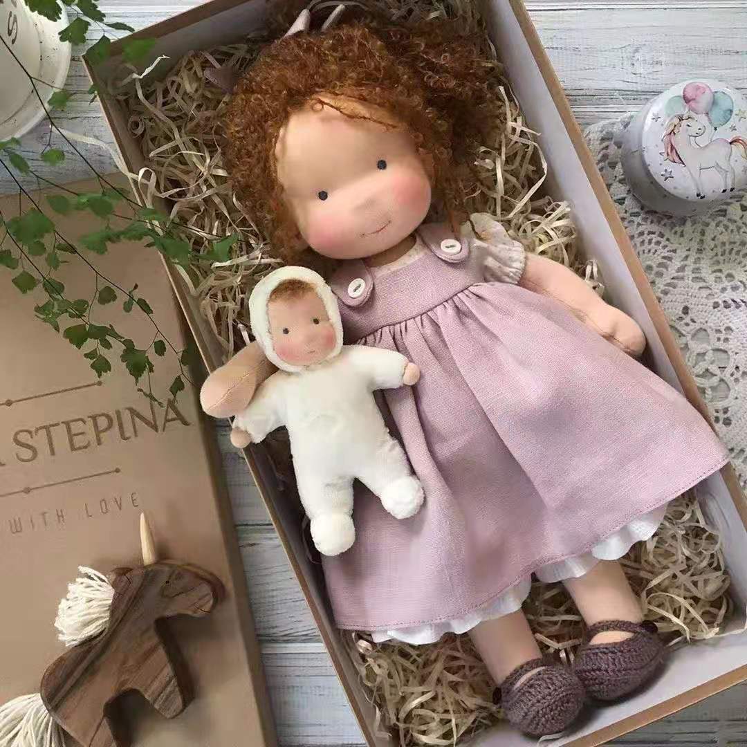 Jcpnneys - The Best Gift for Kids-Handmade Waldorf Doll👧
