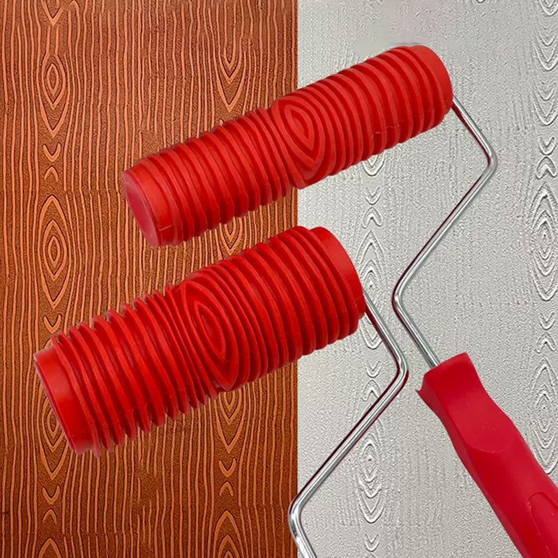 💥💥New products 52% OFF💥embossing texture pattern paint roller for wall decoration