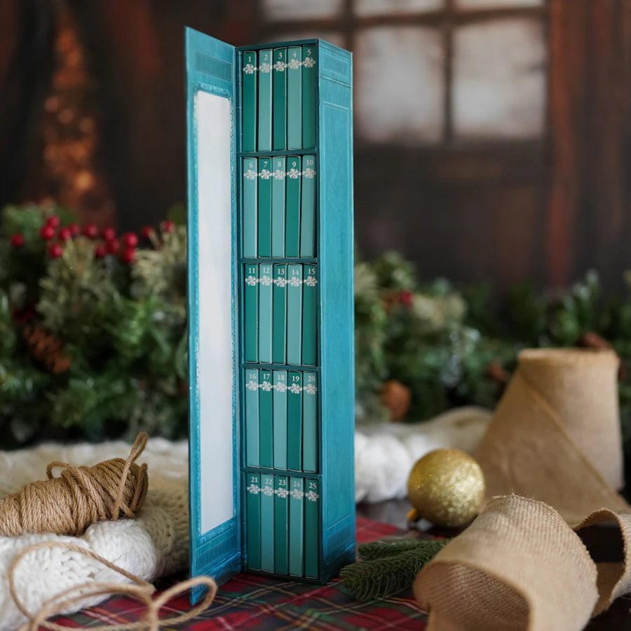 Mini Book Ornament Advent Calendarđź’—