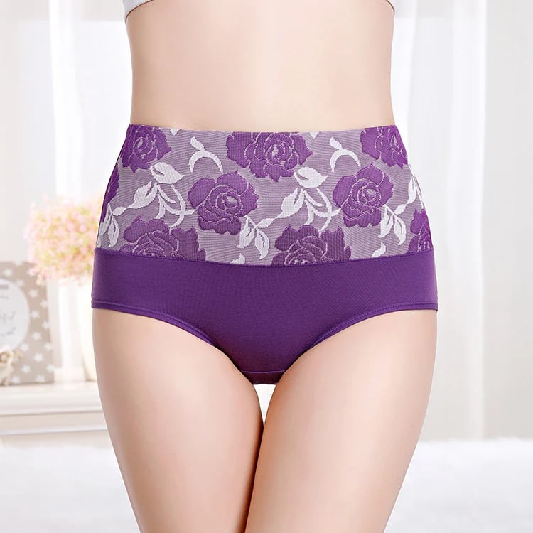 Buy 5 Get 5 Free Cotton Tummy Control Underwear
