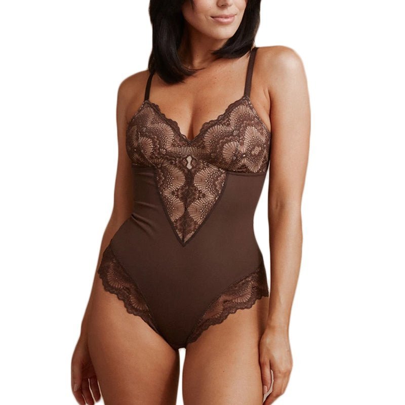 Summer Sexy Lace Tummy Control Bodysuit