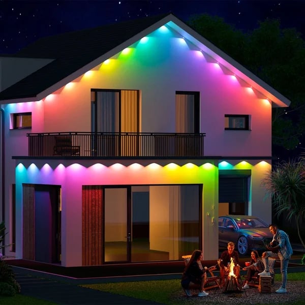 Jcpnneys - Smart Rainbow LED Permanent Outdoor Light