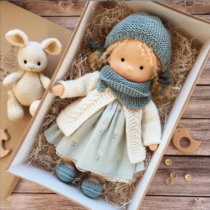 Jcpnneys - The Best Gift for Kids-Handmade Waldorf Doll👧