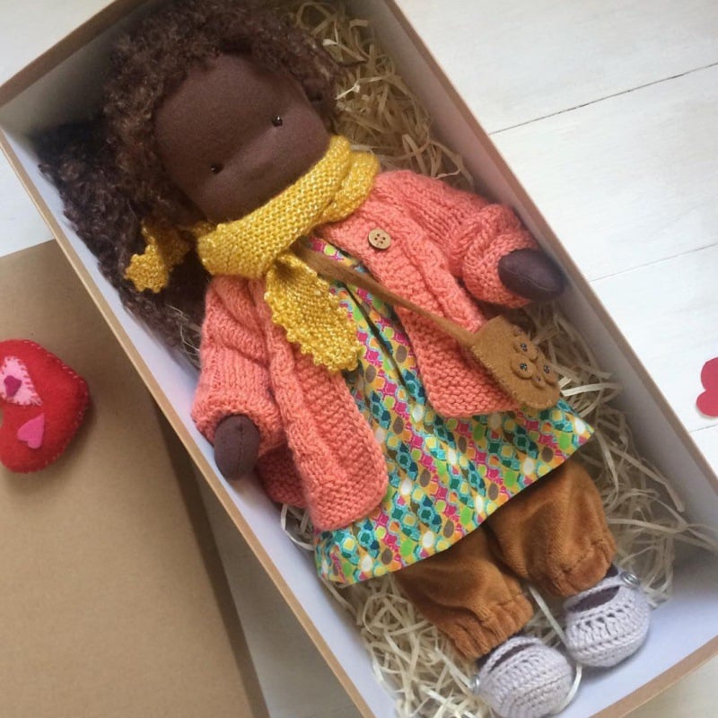 Jcpnneys - The Best Gift for Kids-Handmade Waldorf Doll👧
