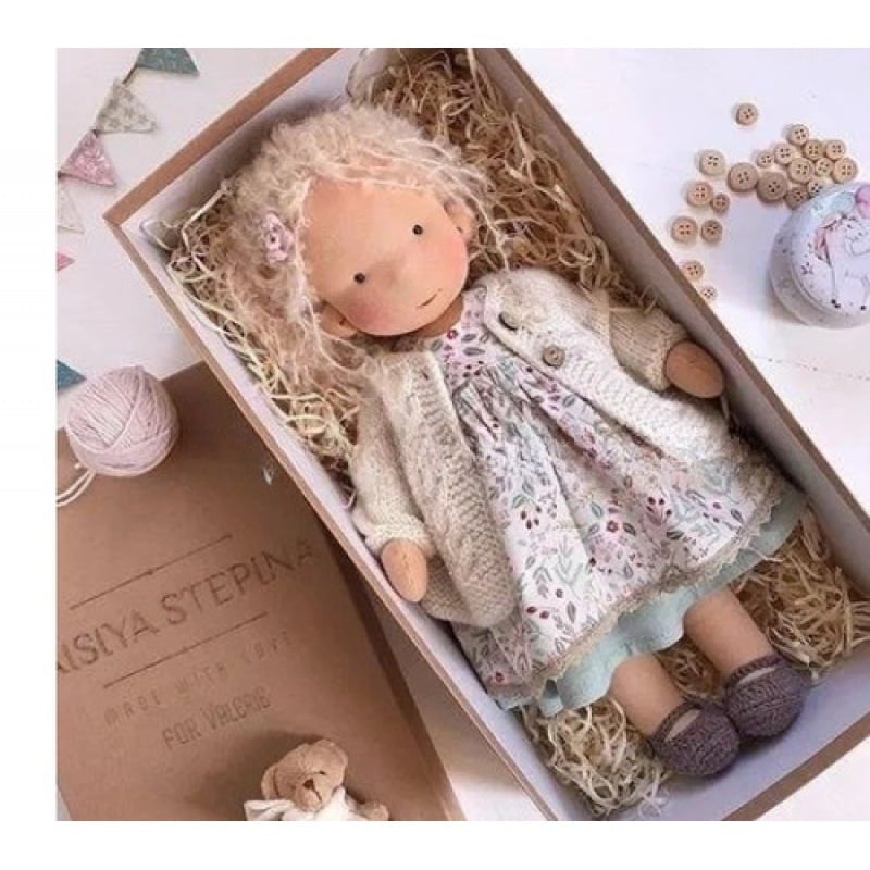 Jcpnneys - The Best Gift for Kids-Handmade Waldorf Doll👧