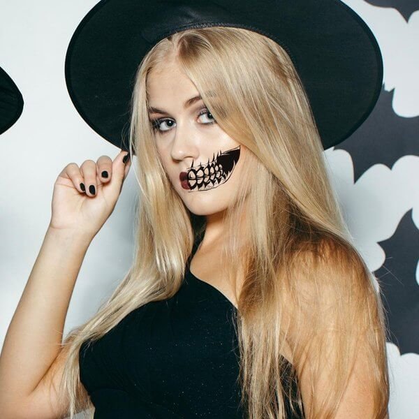 🔥Halloween's hottest items - Halloween prank makeup temporary tattoo