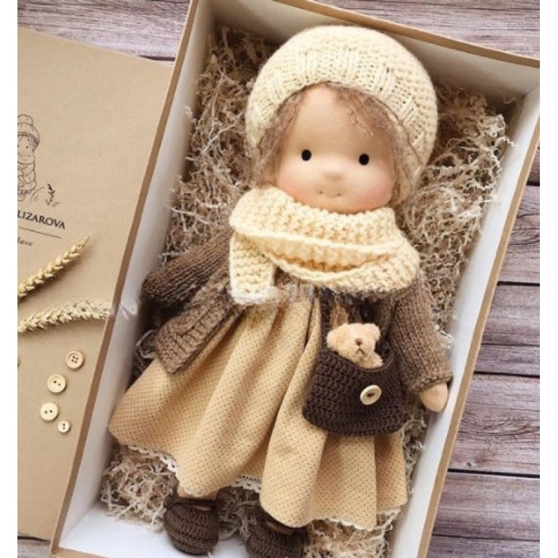 Jcpnneys - The Best Gift for Kids-Handmade Waldorf Doll👧