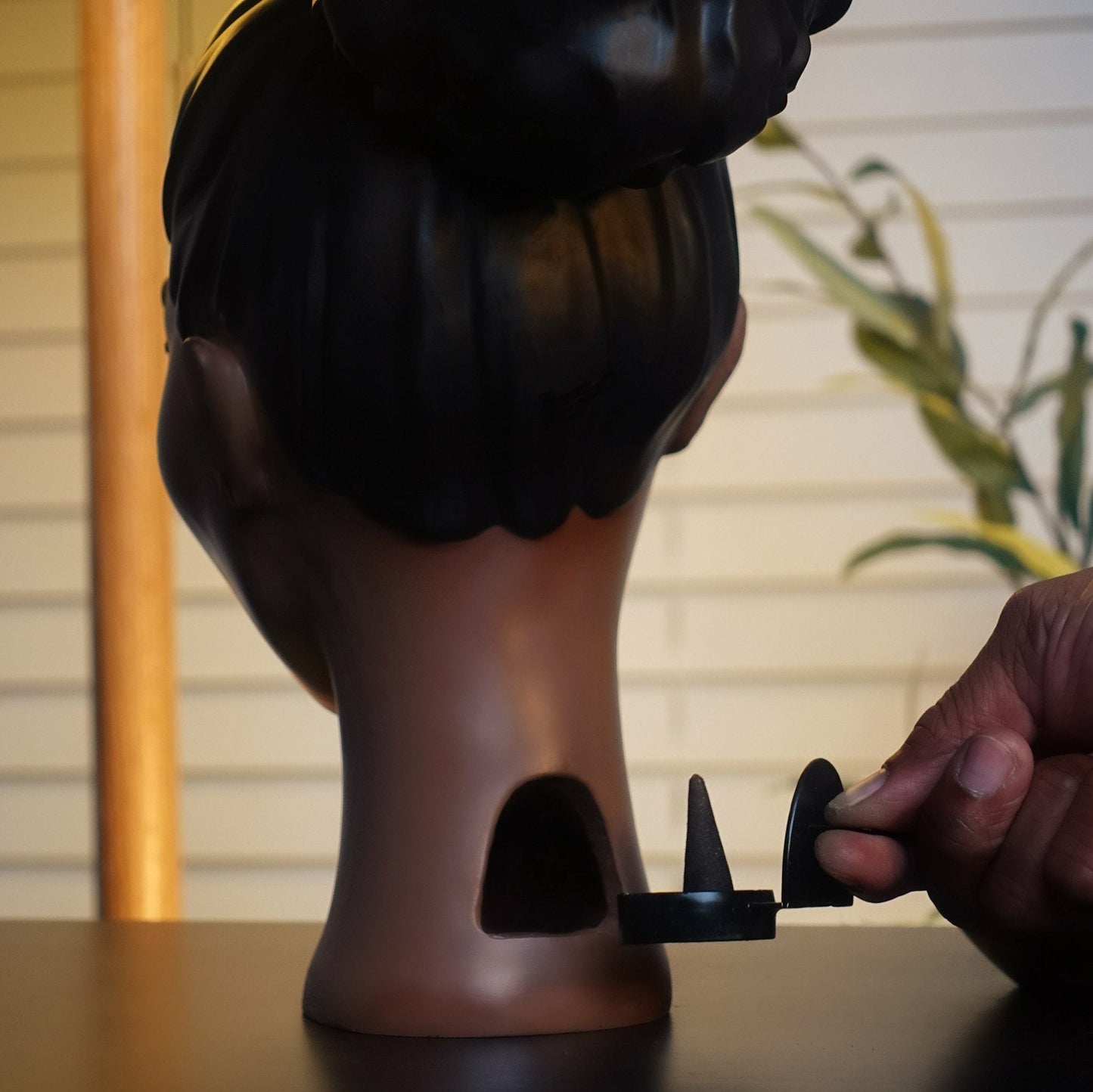 Jcpnneys - Head Incense Burner Black Woman