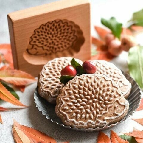 💥This week's specials - Wood Grain Cookie Knife - Cookie Embossing Mould