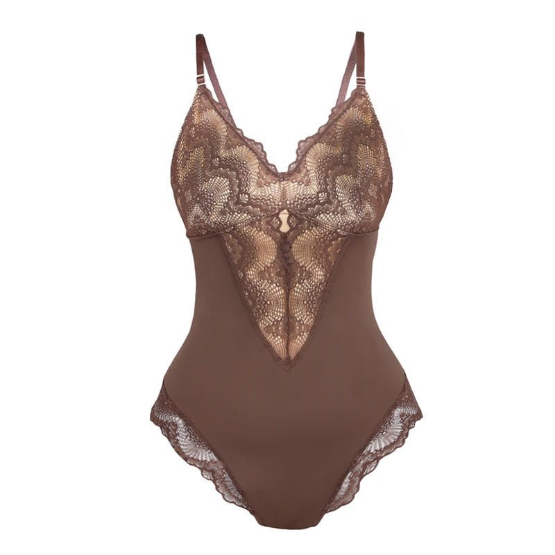 Summer Sexy Lace Tummy Control Bodysuit
