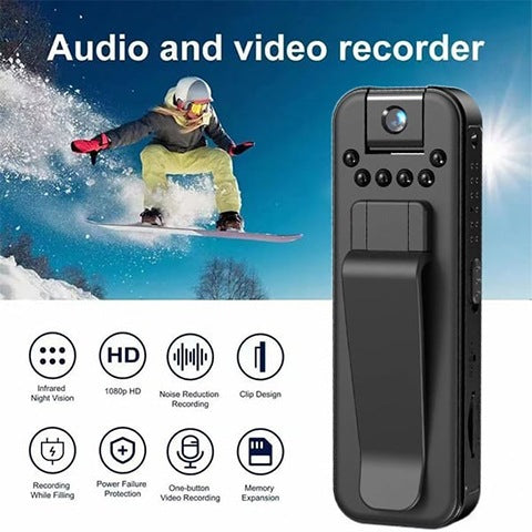 Jcpnneys - Portable HD 1080P Noise Reduction Camera