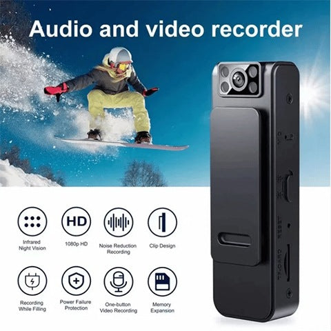 Jcpnneys - Portable HD 1080P Noise Reduction Camera