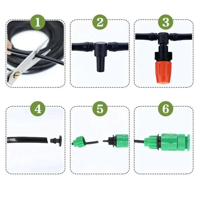 Jcpnneys - Mist Cooling Automatic Irrigation System