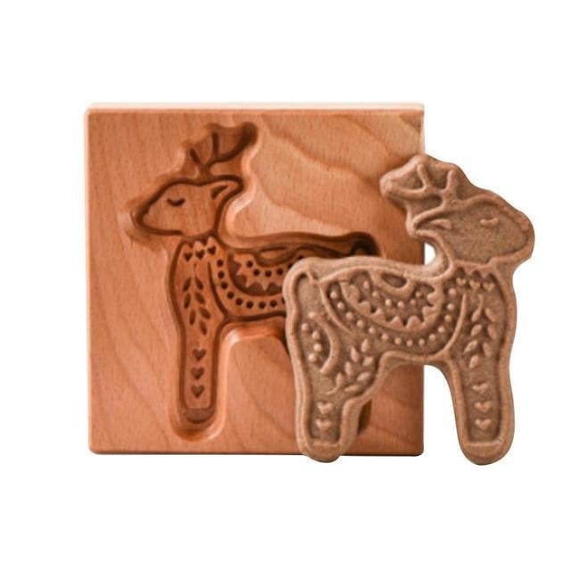 💥This week's specials - Wood Grain Cookie Knife - Cookie Embossing Mould