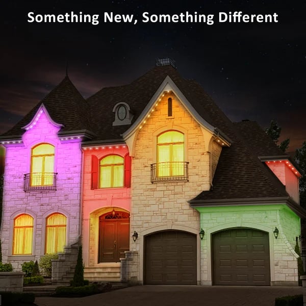 Jcpnneys - Smart Rainbow LED Permanent Outdoor Light