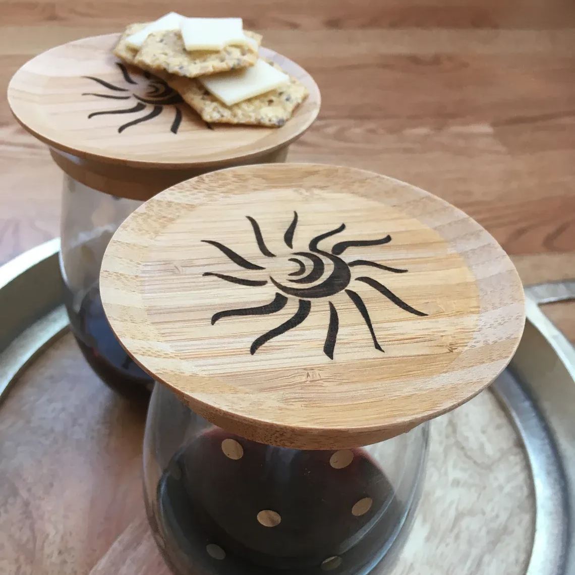 Jcpnneys - Wine Glass Charcuterie Topper