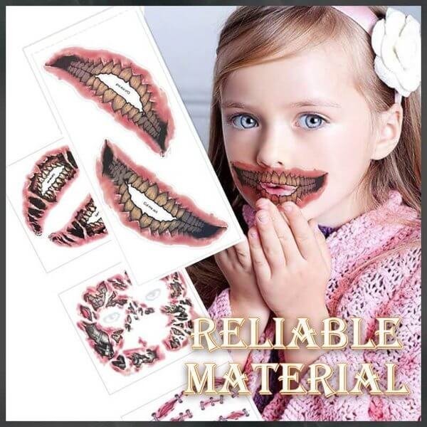 🔥Halloween's hottest items - Halloween prank makeup temporary tattoo