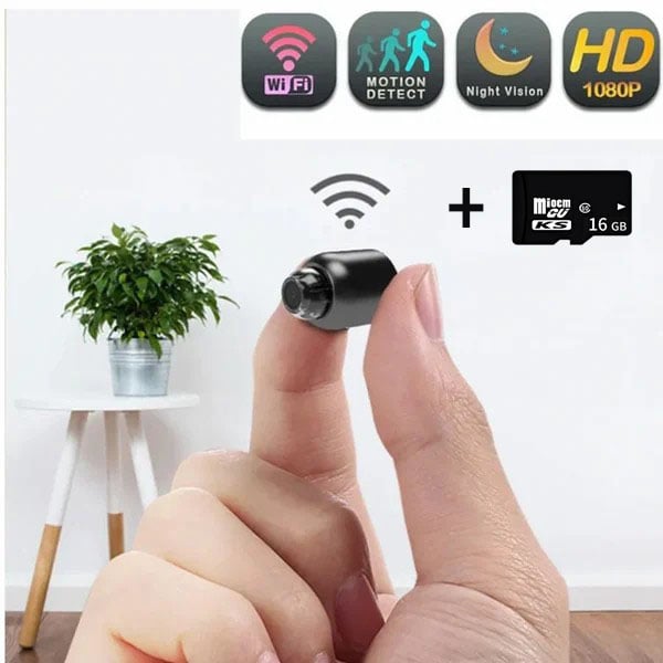 Jcpnneys - Mini 5G Wireless Wifi Camera 1080P HD