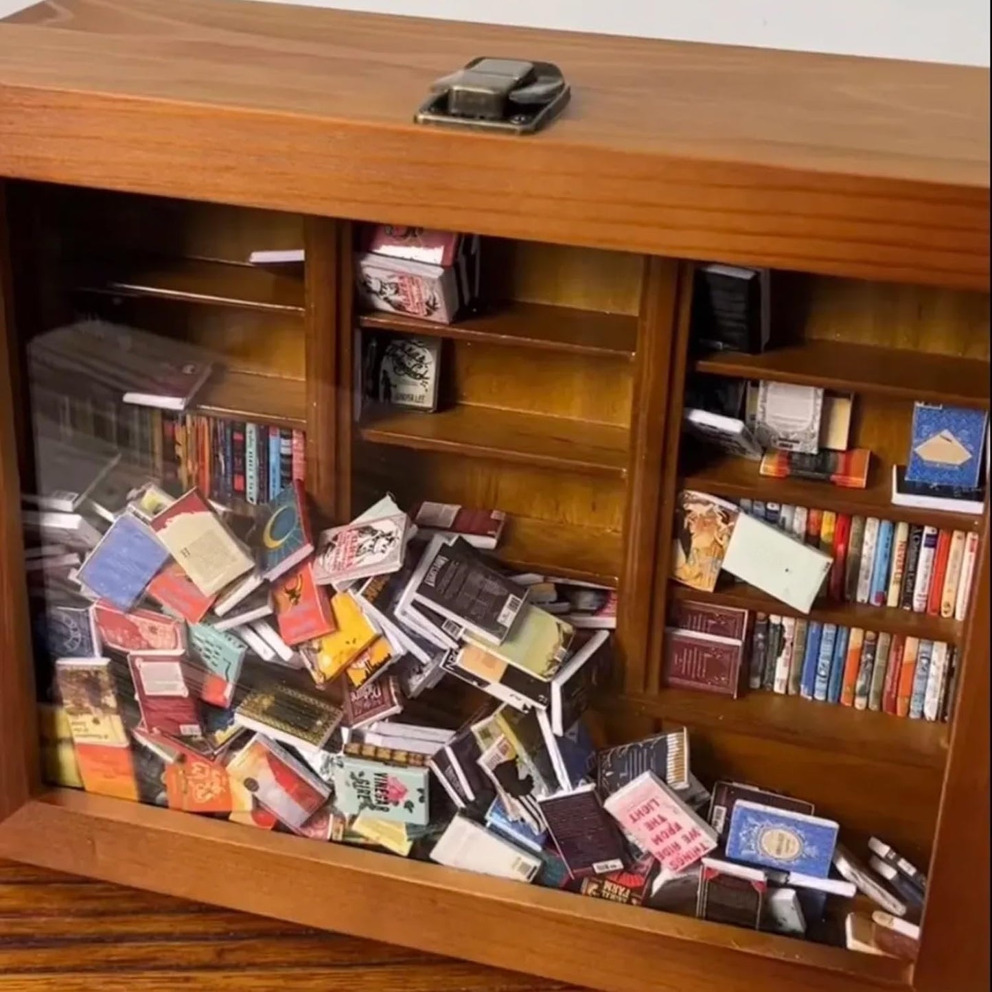 Jcpnneys - Handmade Anxiety Bookshelf | Shake Away Your Anxiety