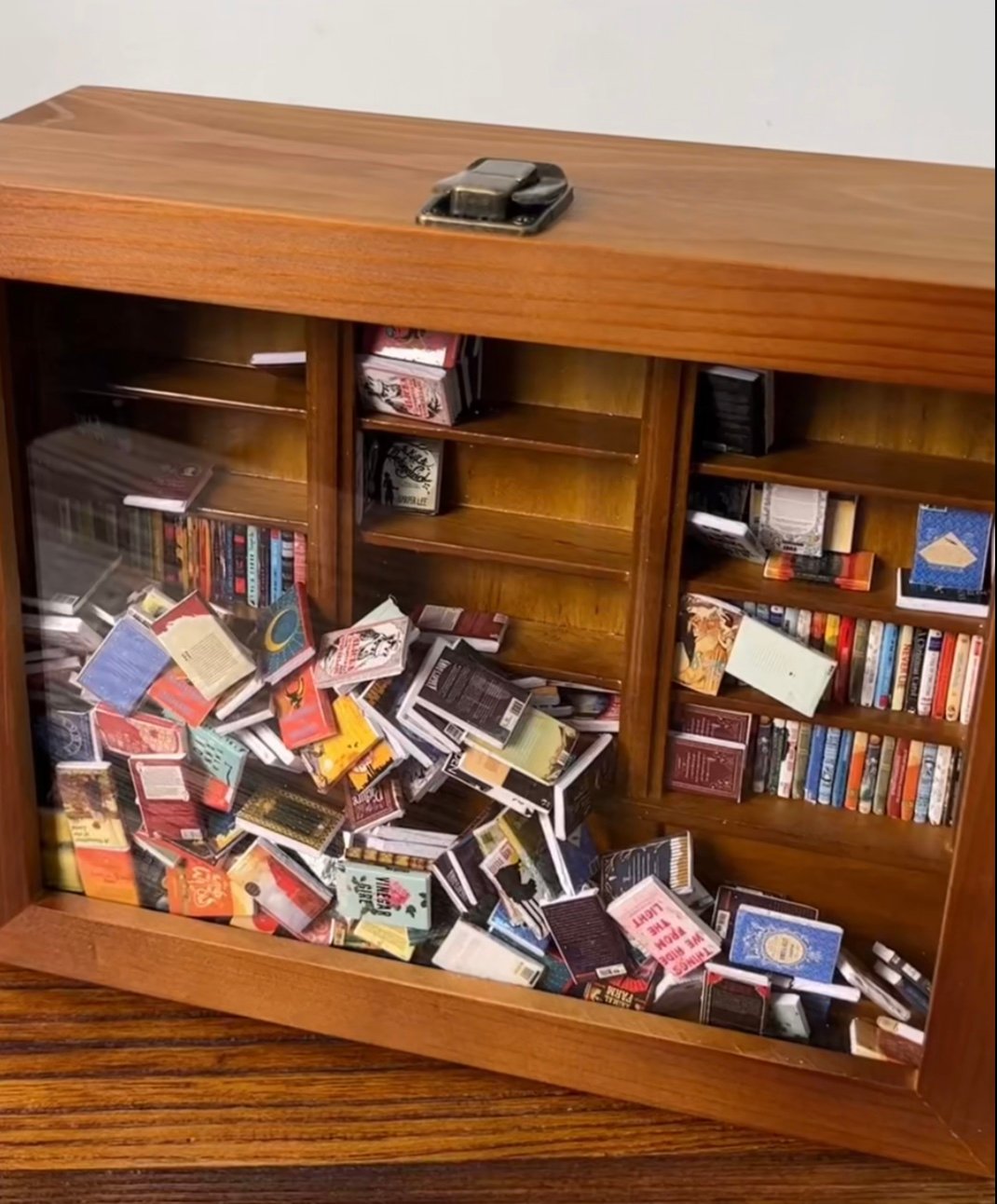 Jcpnneys - Handmade Anxiety Bookshelf | Shake Away Your Anxiety