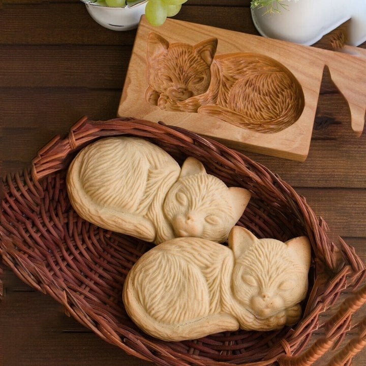 💥This week's specials - Wood Grain Cookie Knife - Cookie Embossing Mould