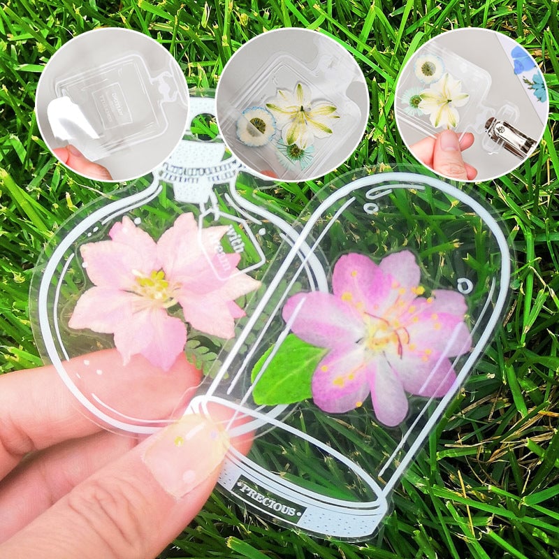 💐Collect Spring 💐-Dried Flower Bookmark Set
