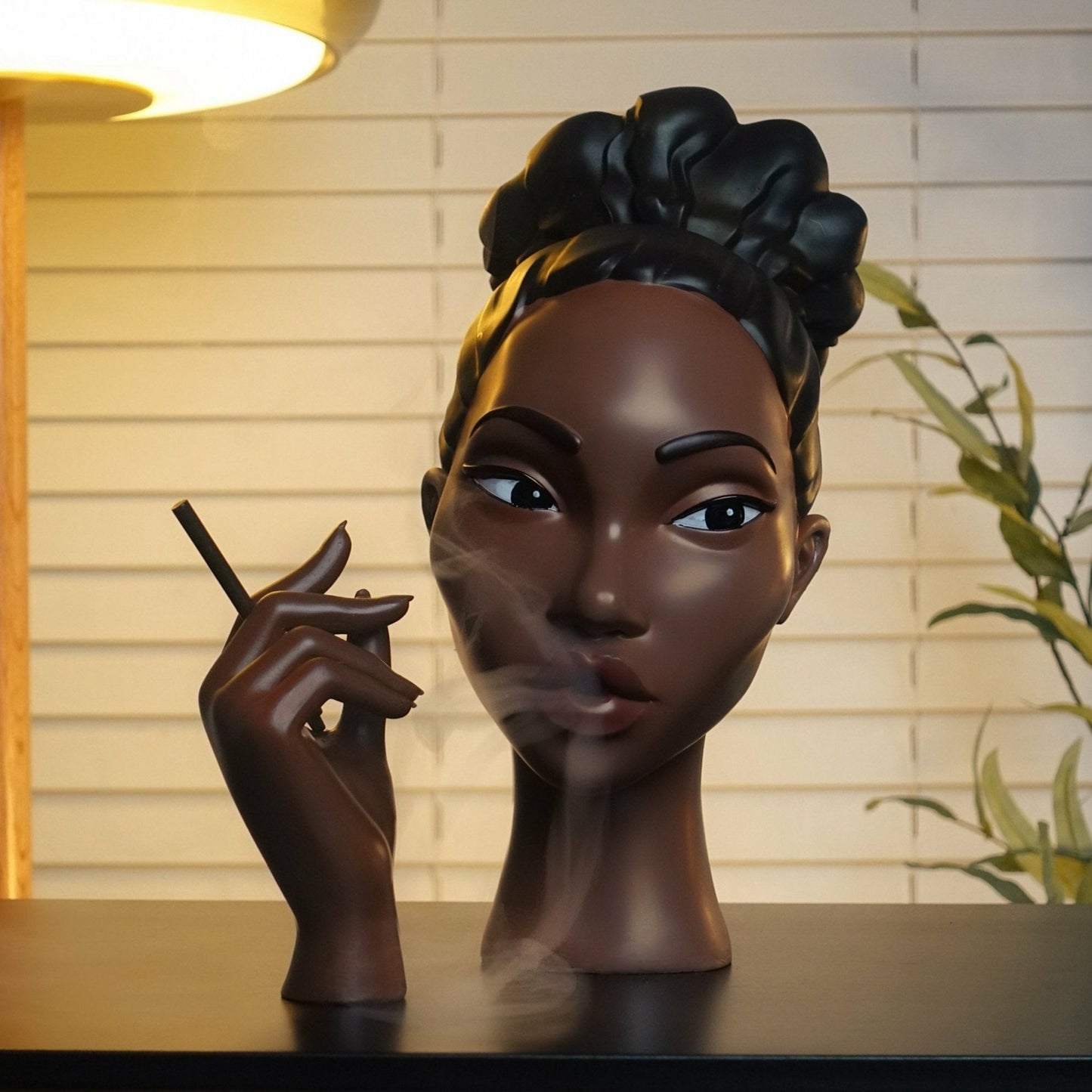 Jcpnneys - Head Incense Burner Black Woman