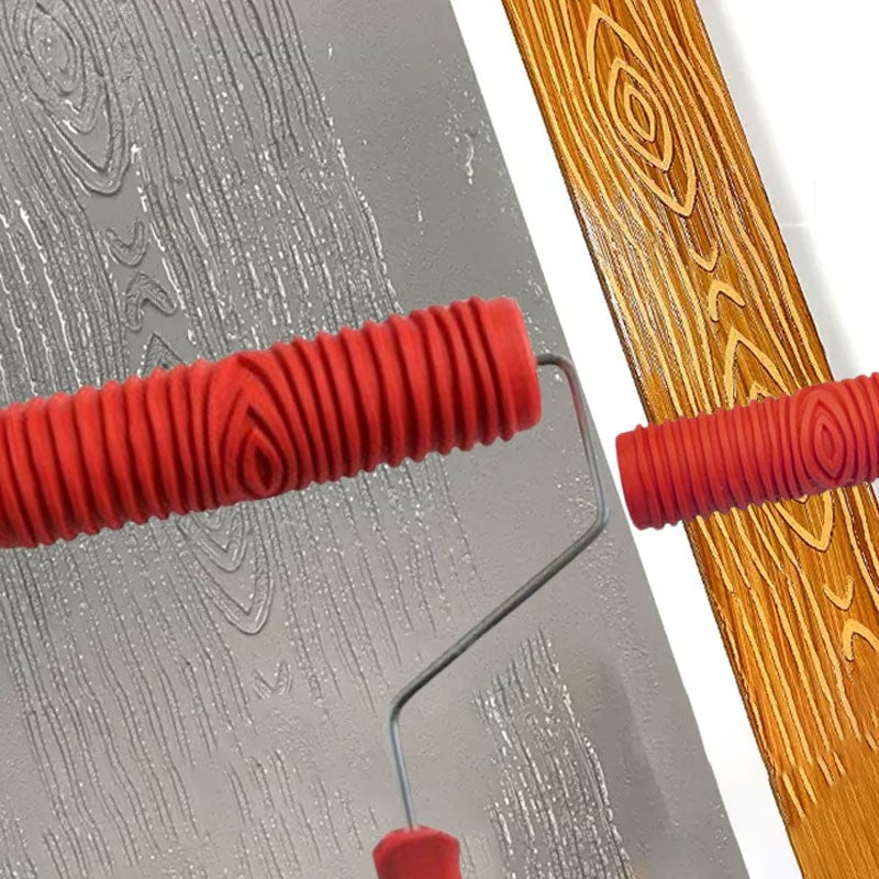 💥💥New products 52% OFF💥embossing texture pattern paint roller for wall decoration