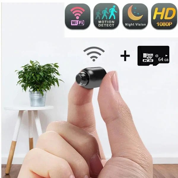 Jcpnneys - Mini 5G Wireless Wifi Camera 1080P HD