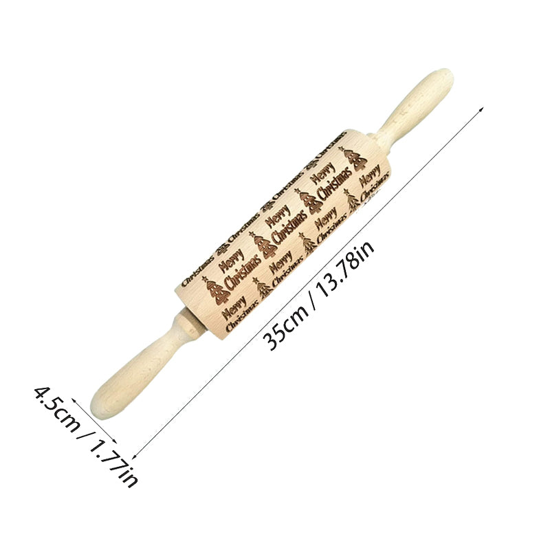 Jcpnneys - Christmas Wooden Rolling Pins