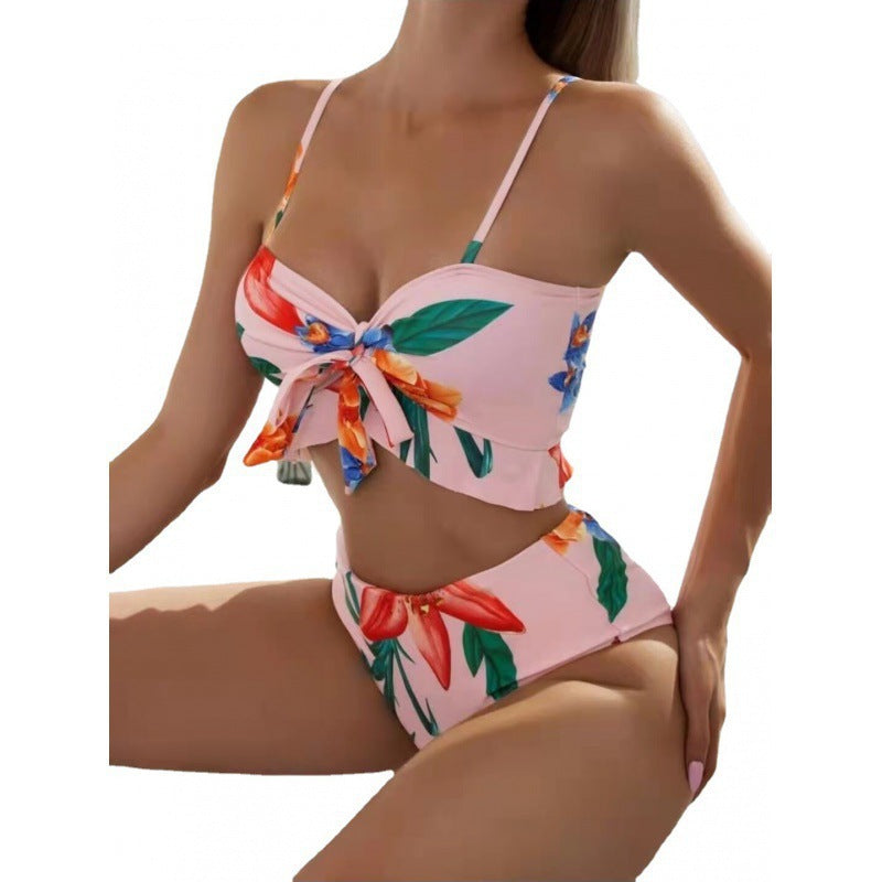 2025 Bikini Three-piece Maxi Swimsuit