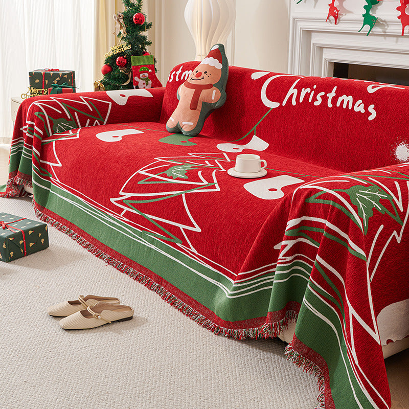 Jcpnneys - christmas themed sofa cover