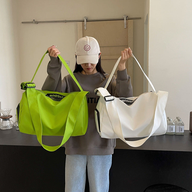 Women's new wet and dry crossbody sports bag