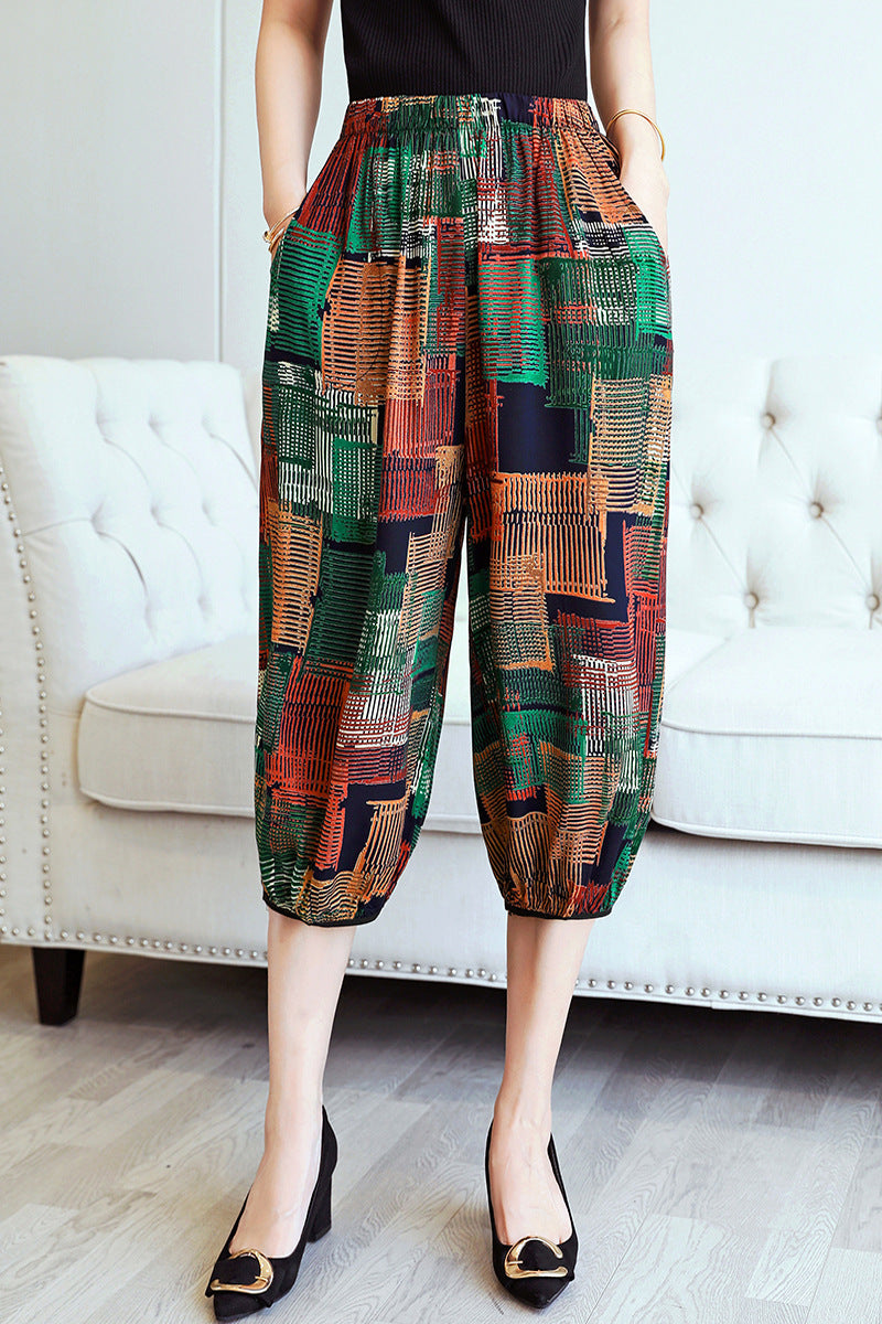 Women's casual beach pants bloomers