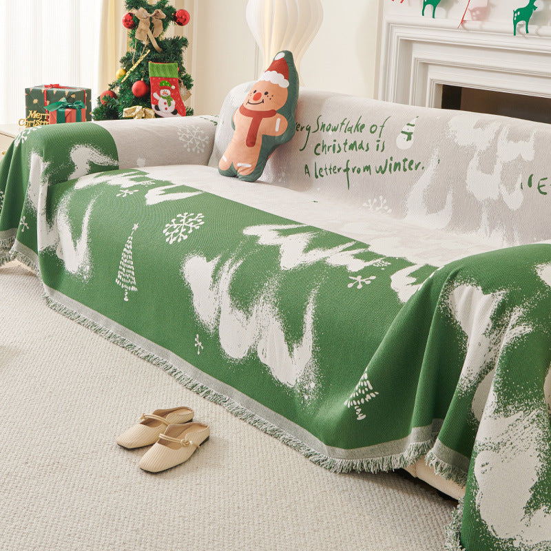 Jcpnneys - christmas themed sofa cover