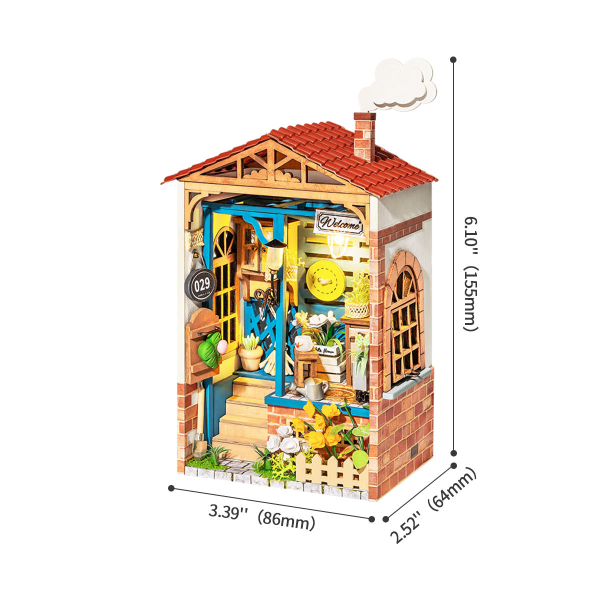 Dream Yard DIY Miniature House DS012  1 : 28