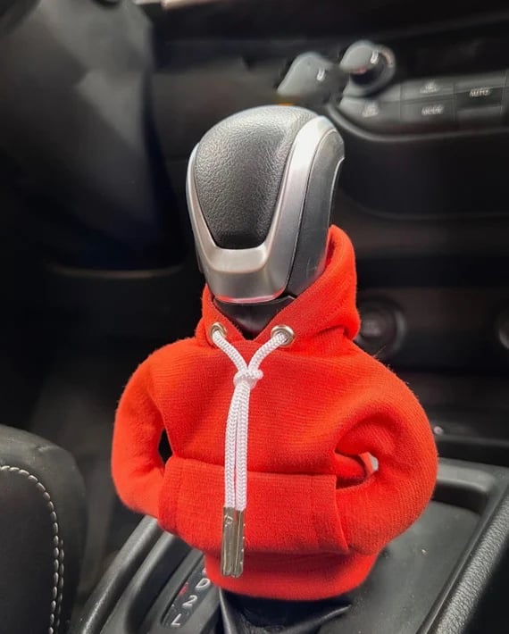 Jcpnneys - Hoodie Car Gear Shift Cover