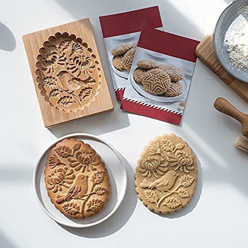 💥This week's specials - Wood Grain Cookie Knife - Cookie Embossing Mould