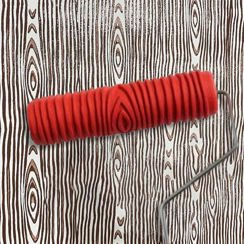 💥💥New products 52% OFF💥embossing texture pattern paint roller for wall decoration