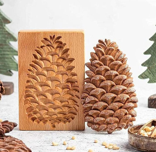 💥This week's specials - Wood Grain Cookie Knife - Cookie Embossing Mould