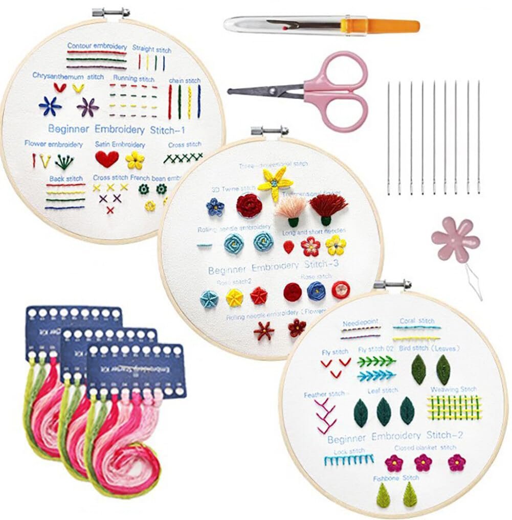 Jcpnneys - Embroidery Starter Kit